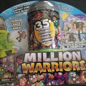 Million Warriors Battle Pack Mystery Mini Figure Playset 35 Warriors! Collection